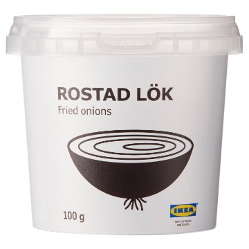 ІКЕА Смажена цибуля ROSTAD LÖK, 302.371.76 - Home Club