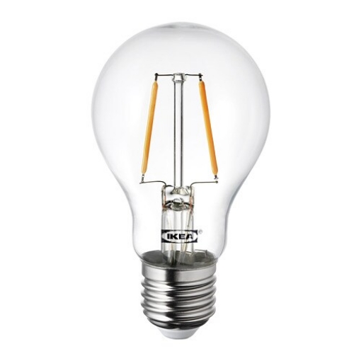 ІКЕА Світлодіодна лампа E27 100 люмен LUNNOM, 003.821.84 - Home Club