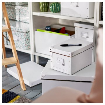 ИКЕА Контейнер с крышкой FJÄLLA ФЬЕЛЛА, 403.956.79 - Home Club