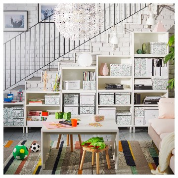 ИКЕА Контейнер с крышкой FJÄLLA ФЬЕЛЛА, 603.956.83 - Home Club