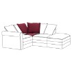 ИКЕА Покрытие угловой секции GRÖNLID, 503.970.03 - Home Club, изображение 2