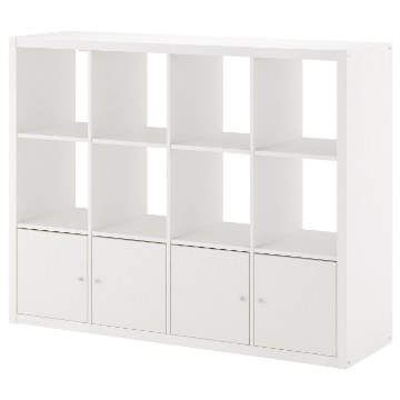 ИКЕА Стеллаж с 4 вставками KALLAX КАЛЛАКС, 792.782.50 - Home Club