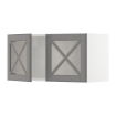 ИКЕА Настенный шкаф с 2 стеклянными дверцами METOD МЕТОД, 193.950.30 - Home Club