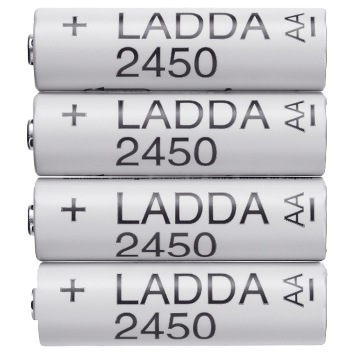 ІКЕА Батарейка акумуляторна LADDA ЛАДДА, 703.038.76 - Home Club