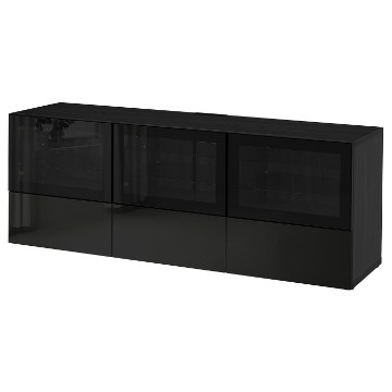 ИКЕА Тумба под телевизор с дверцами и ящиками BESTÅ БЕСТО, 991.942.59 - Home Club