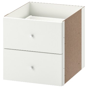 ИКЕА Вставка с 2 ящиками KALLAX КАЛЛАКС, 003.146.42 - Home Club