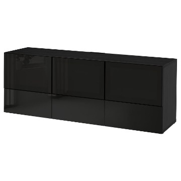 ИКЕА Тумба под телевизор с дверцами и ящиками BESTÅ БЕСТО, 391.942.62 - Home Club