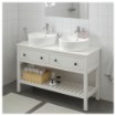 ИКЕА Открытый шкафчик с раковиной шириной 45 см HEMNES ХЕМНЭС / TÖRNVIKEN TORNVIKEN, 192.769.37 - Home Club, изображение 2