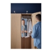 ИКЕА Выдвижное зеркало с крючками КОМПЛИМЕНТ, 504.040.51 - Home Club, изображение 4