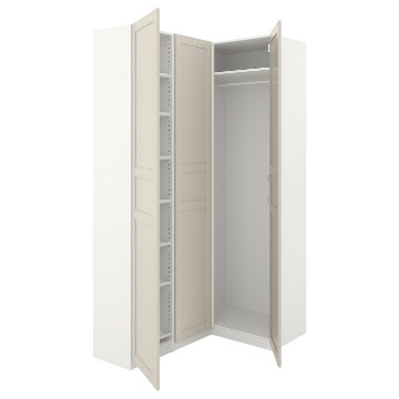 ИКЕА Угловой шкаф PAX ПАКС / FLISBERGET ФЛИСБЕРГЕТ, 592.213.73 - Home Club