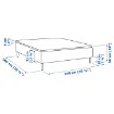 ИКЕА Матрас и матрасный чехол SKÅRER, 291.303.41 - Home Club, изображение 3
