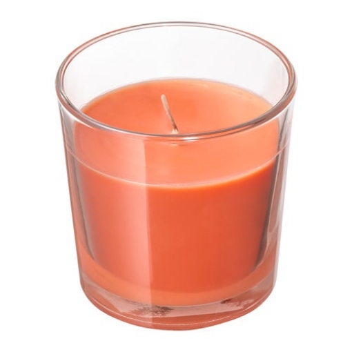 ІКЕА Свічка ароматична у склянці SINNLIG СІНЛІГ, 603.373.96 - Home Club