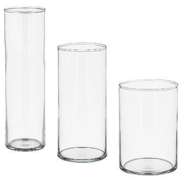 ІКЕА Ваза CYLINDER, 601.750.92 - Home Club