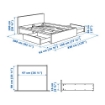 ИКЕА Каркас кровати с 4 корзинами MALM МАЛЬМ, 390.024.42 - Home Club, изображение 10
