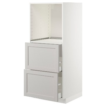 ІКЕА Висока шафа METOD МЕТОД / MAXIMERA МАКСИМЕРА, 092.746.27 - Home Club