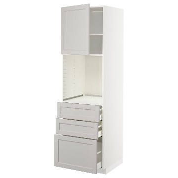 ИКЕА Высокий шкаф для духовки METOD МЕТОД / MAXIMERA МАКСИМЕРА, 294.559.81 - Home Club