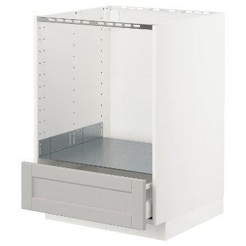 ИКЕА Напольный шкаф для духовки с ящиком METOD МЕТОД / MAXIMERA МАКСИМЕРА, 492.743.95 - Home Club