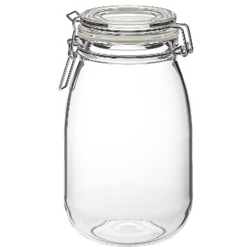 ІКЕА Банка з кришкою KORKEN КОРКЕН, 702.135.50 - Home Club