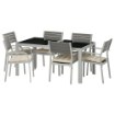 ИКЕА Стол + 6 стульев с подножкой. SJÄLLAND ШЭЛЛАНД, 592.927.61 - Home Club