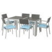 ИКЕА Стол + 6 стульев с подножкой. SJÄLLAND ШЭЛЛАНД, 892.916.37 - Home Club