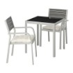 ИКЕА Стол + 2 стула с подножкой SJÄLLAND ШЭЛЛАНД, 792.871.60 - Home Club