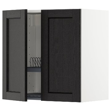ИКЕА Настенный шкаф с поддоном METOD МЕТОД, 494.542.64 - Home Club