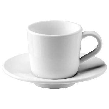 ИКЕА Чашка с блюдцем для эспрессо IKEA 365+, 102.834.09 - Home Club