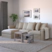 ІКЕА 3-місний розкладний диван з шезлонгом GRÖNLID, 195.366.81 - Home Club, зображення 2