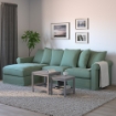 ИКЕА 3-местный диван-кровать с шезлонгом GRÖNLID, 095.366.10 - Home Club, изображение 2