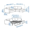 ИКЕА Угловой диван-кровать ВИМЛЕ, 193.067.36 - Home Club, изображение 8