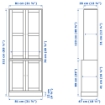 ИКЕА Комбинация со стеклянными дверцами HAVSTA ХАВСТА, 795.347.35 - Home Club, изображение 7