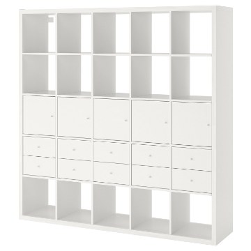 ИКЕА Стеллаж с 10 вставками KALLAX КАЛЛАКС, 092.783.38 - Home Club