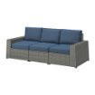 ИКЕА 3-местный модульный диван SOLLERÖN СОЛЛЕРОН, 492.877.84 - Home Club