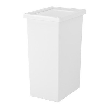 ІКЕА Пластиковий кошик з кришкою FILUR ФІЛУР, 201.938.99 - Home Club