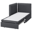 ІКЕА Модуль дивана-ліжка зі спинкою VALLENTUNA ВАЛЛЕНТУНА, 492.770.73 - Home Club, зображення 3