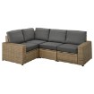 ИКЕА Модульный угловой диван на 3 человека SOLLERÖN СОЛЛЕРОН, 592.526.56 - Home Club