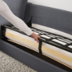 ИКЕА Угловой раздвижной диван. 5o с шезлонгом VIMLE ВИМЛЕ, 095.452.66 - Home Club, изображение 7