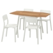 ИКЕА Стол и 4 стула IKEA PS 2012 ИКЕА ПС 2012 / JANINGE ЯН-ИНГЕ, 691.614.82 - Home Club