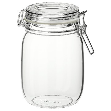 ІКЕА Банка з кришкою KORKEN КОРКЕН, 502.135.46 - Home Club