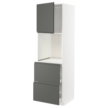 ИКЕА Высокий шкаф для духовки METOD МЕТОД / MAXIMERA МАКСИМЕРА, 594.567.62 - Home Club
