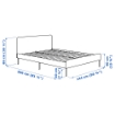 ИКЕА Комплект мебели для спальни из 4 предметов SLATTUM СЛАТТУМ / KULLEN, 894.903.16 - Home Club, изображение 11