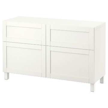 ІКЕА Комбінована стелажна система з дверцятами BESTÅ БЕСТО, 294.126.04 - Home Club