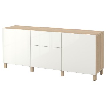 ІКЕА Комбінація з висувними ящиками BESTÅ БЕСТО, 894.127.19 - Home Club