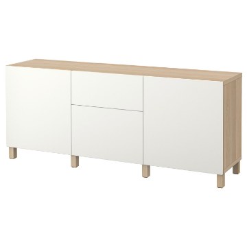 ІКЕА Комбінація з висувними ящиками BESTÅ БЕСТО, 896.205.44 - Home Club
