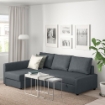 ИКЕА Угловой диван со спальным местом FRIHETEN, 192.975.67 - Home Club, изображение 2