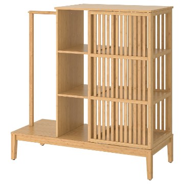 ИКЕА Открытый шкаф с раздвижными дверями NORDKISA НОРДКИЗА, 304.394.76 - Home Club