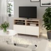 ИКЕА Скамейка под телевизор с дверцами BESTÅ БЕСТО, 792.665.96 - Home Club, изображение 2