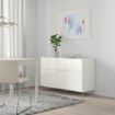 ИКЕА Комбинация стеллажей с дверцами BESTÅ БЕСТО, 192.685.60 - Home Club, изображение 3