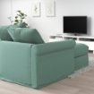 ИКЕА 3-местный диван-кровать с шезлонгом GRÖNLID, 095.366.10 - Home Club, изображение 4