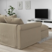 ІКЕА 3-місний розкладний диван з шезлонгом GRÖNLID, 195.366.81 - Home Club, зображення 6